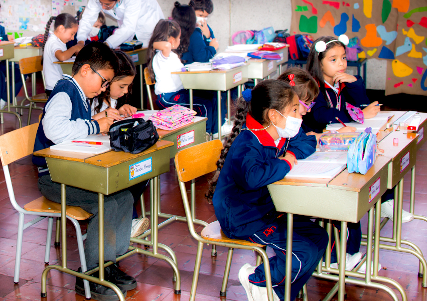 salón de clase colegio rsd