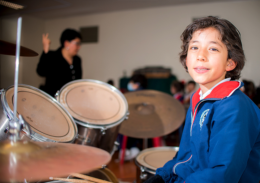 salón de musica colegio rsd